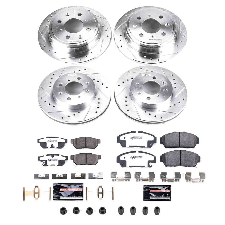 Z26 Brake Pads & Rotor Kit for Street