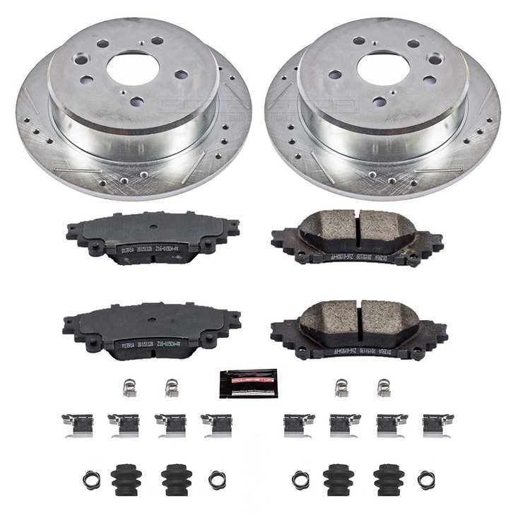 1 CLICK BRAKE KIT Rear 2014-2015 LEXUS IS250/