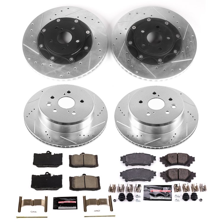 High Performance Brake Pads & Rotor Kit