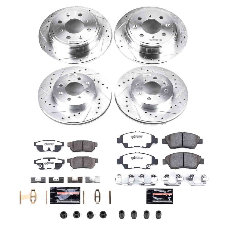 Z26 Brake Pads & Rotor Kit for Street