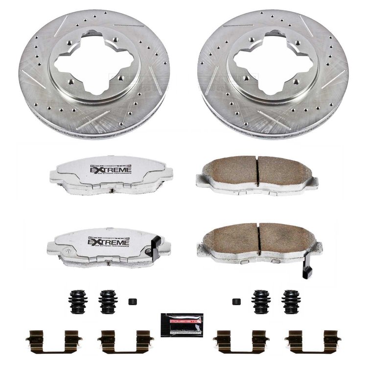 Z26 Brake Pads & Rotor Kit for Street