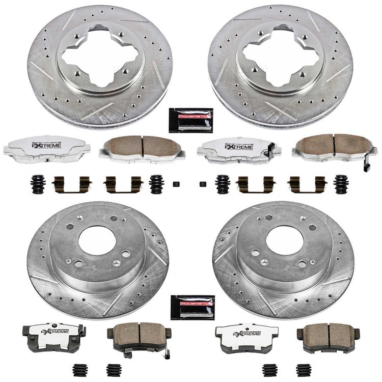 Z26 Brake Pads & Rotor Kit for Street