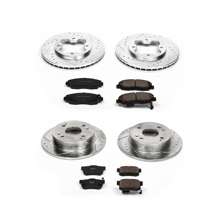 High Performance Brake Pads & Rotor Kit