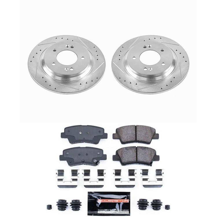 Z23 Rear Brake Pads & Rotor Kit
