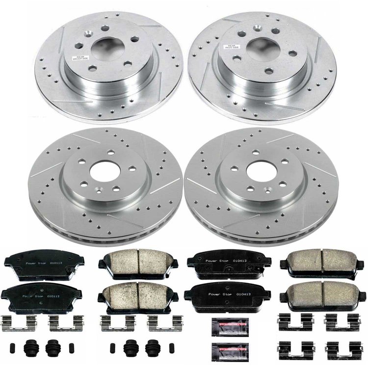 DISC BRAKE PAD AND ROTOR