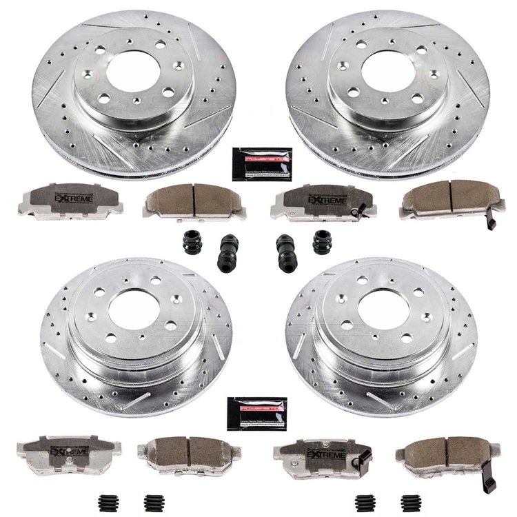 Z26 Brake Pads & Rotor Kit for Street