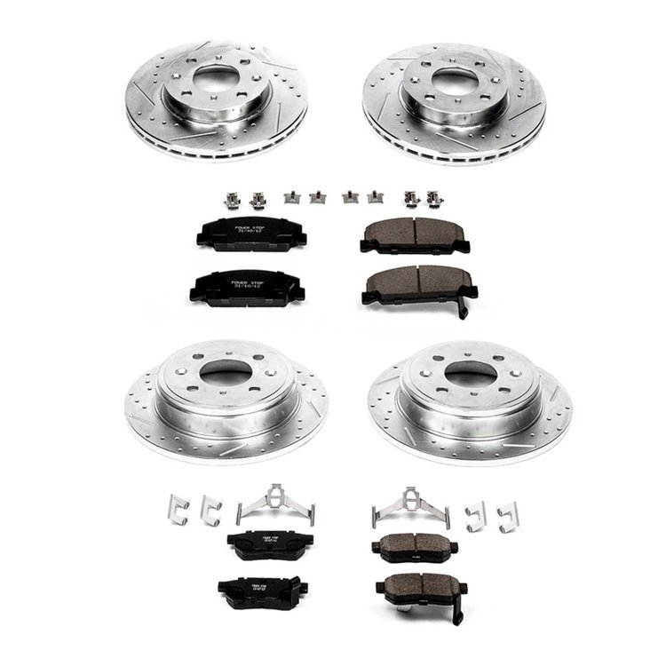 High Performance Brake Pads & Rotor Kit