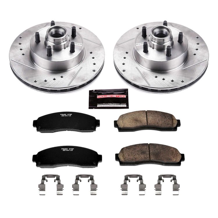 1 CLICK BRAKE KIT W/HDW Front 2010-2011 FORD RANGER/