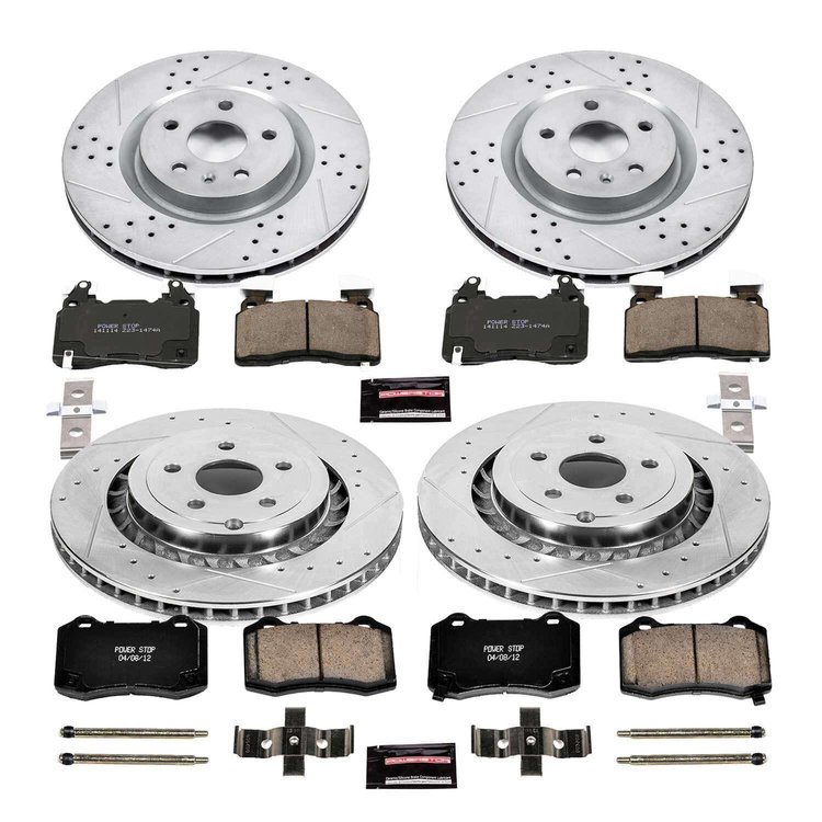 1 CLICK BRAKE KIT W/HDW Front & Rear 2015 CHEVROLET SS/