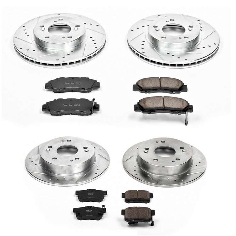 High Performance Brake Pads & Rotor Kit
