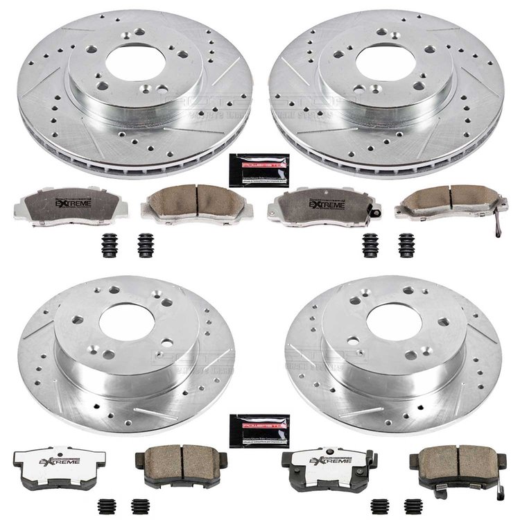 Z26 Brake Pads & Rotor Kit for Street