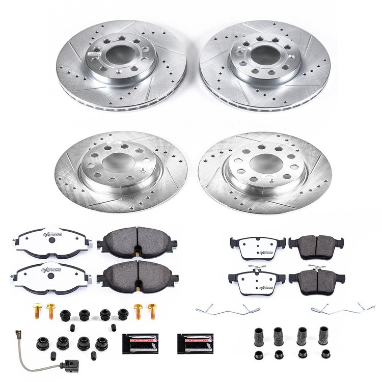 High Performance Brake Pads & Rotor Kit