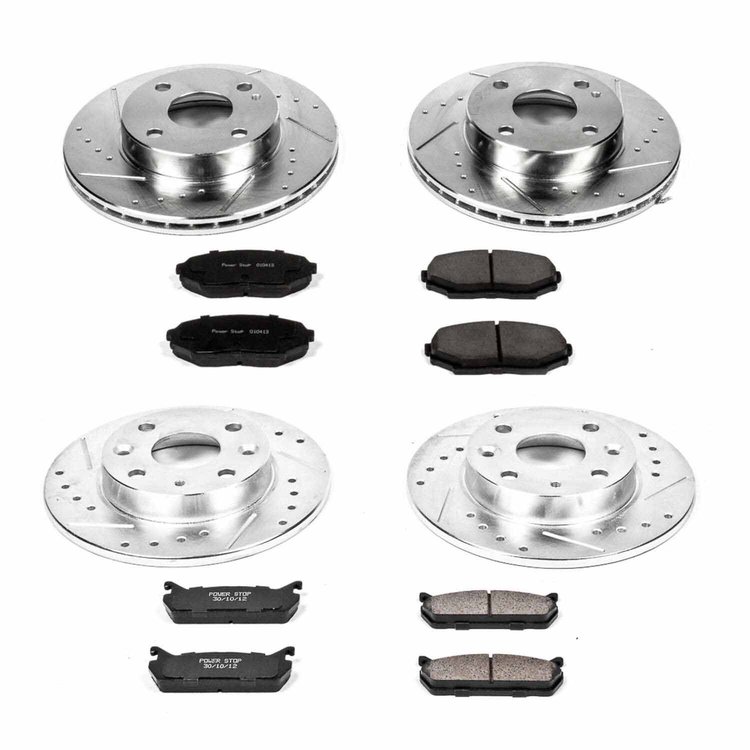 High Performance Brake Pads & Rotor Kit