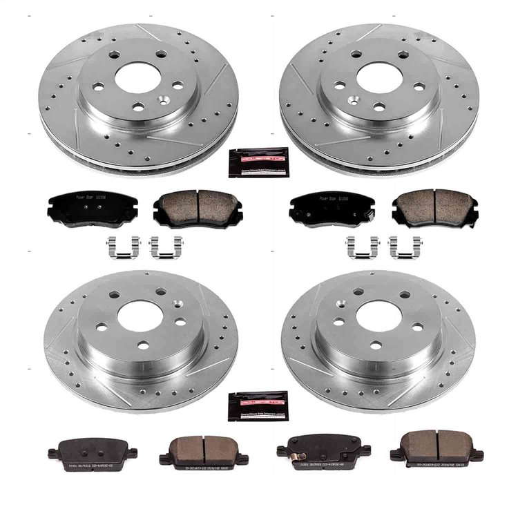 High Performance Brake Pads & Rotor Kit