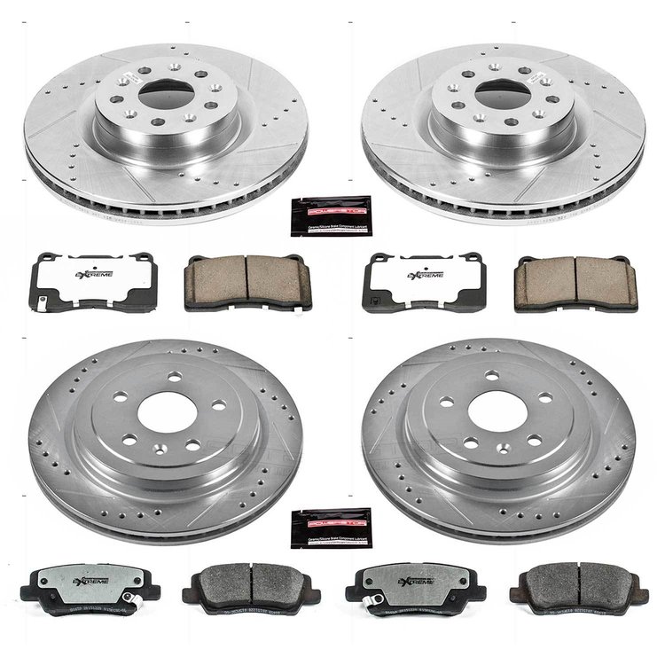 Z26 Brake Pads & Rotor Kit for Street