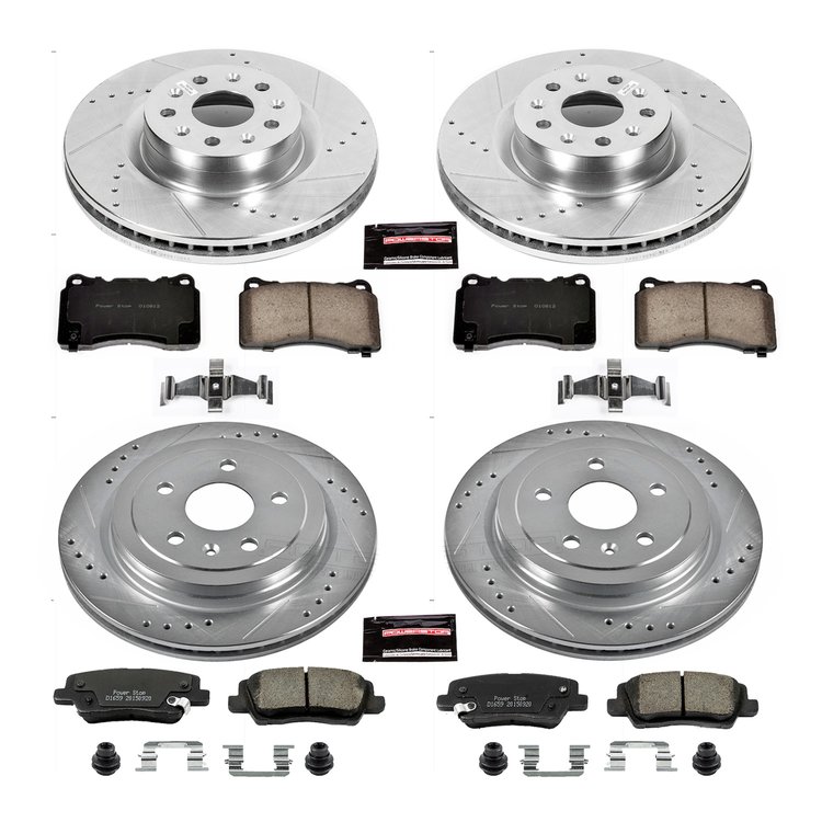 High Performance Brake Pads & Rotor Kit