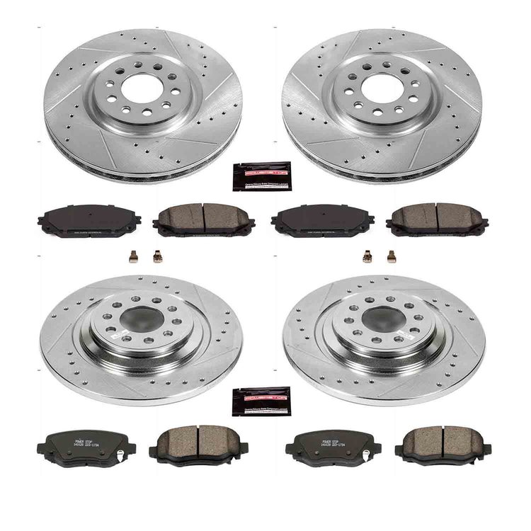 High Performance Brake Pads & Rotor Kit