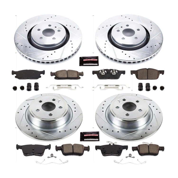 High Performance Brake Pads & Rotor Kit