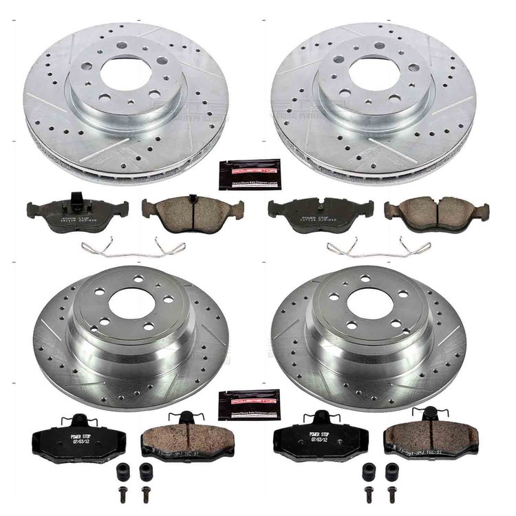 High Performance Brake Pads & Rotor Kit