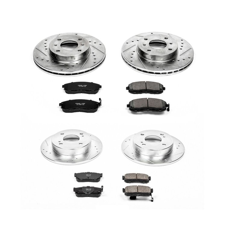 High Performance Brake Pads & Rotor Kit