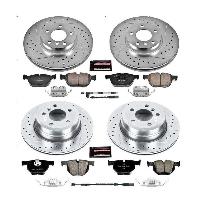 High Performance Brake Pads & Rotor Kit