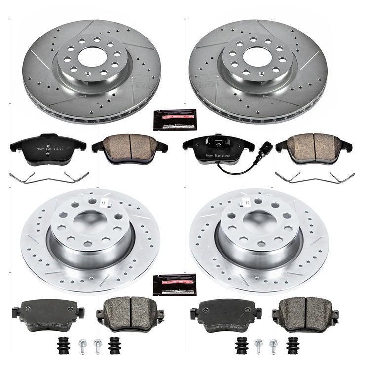 High Performance Brake Pads & Rotor Kit