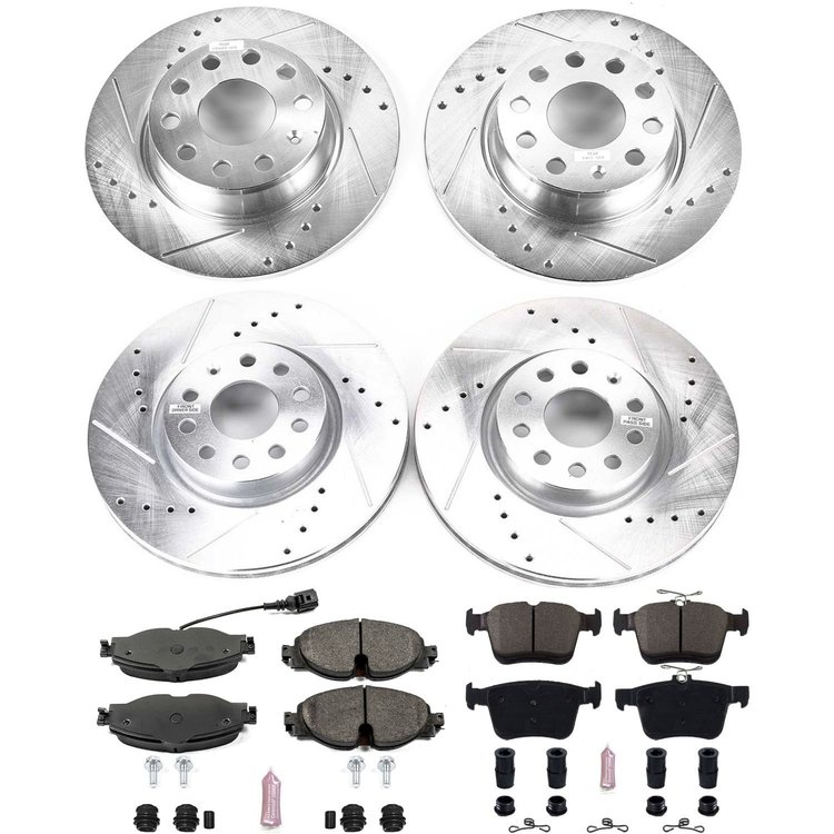High Performance Brake Pads & Rotor Kit