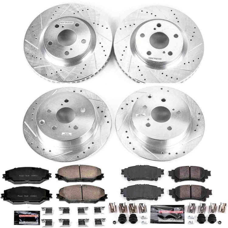 High Performance Brake Pads & Rotor Kit