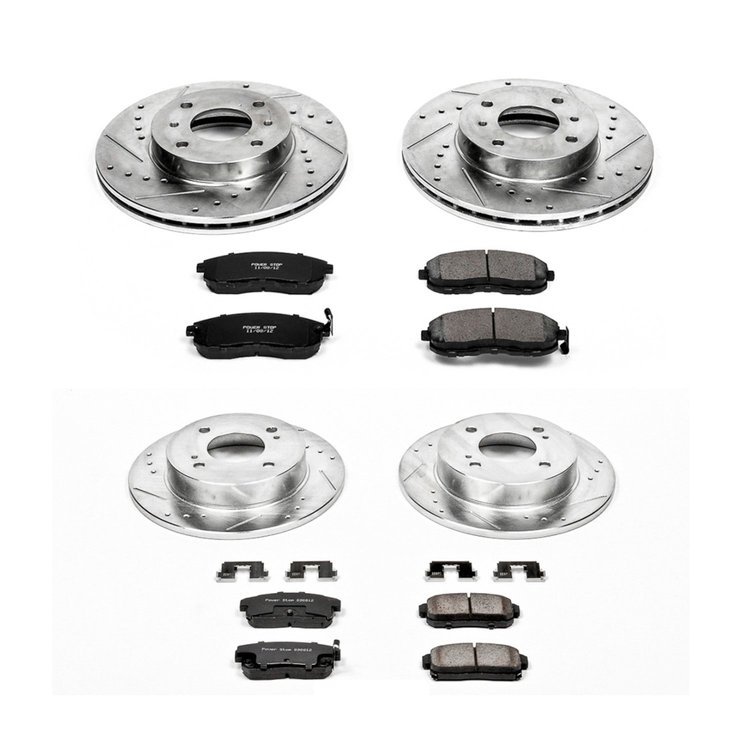 High Performance Brake Pads & Rotor Kit