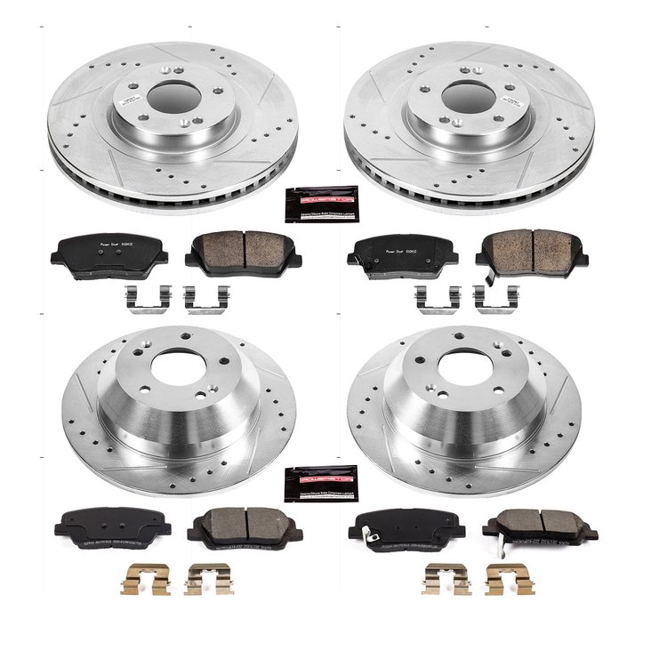 High Performance Brake Pads & Rotor Kit