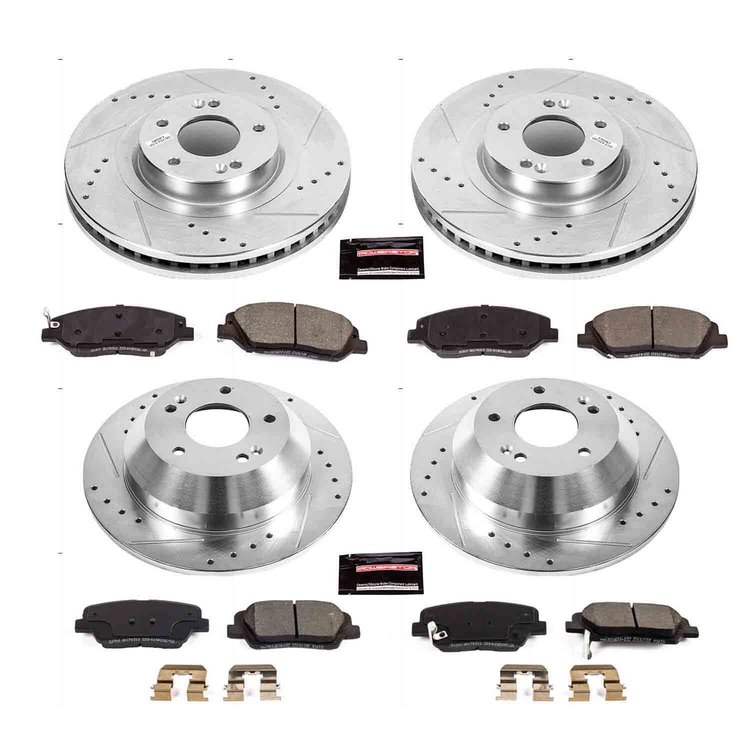 High Performance Brake Pads & Rotor Kit