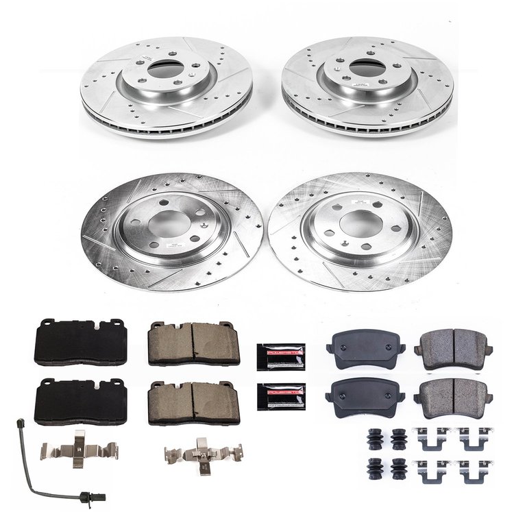 High Performance Brake Pads & Rotor Kit
