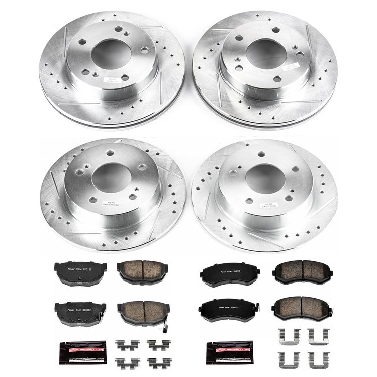 High Performance Brake Pads & Rotor Kit