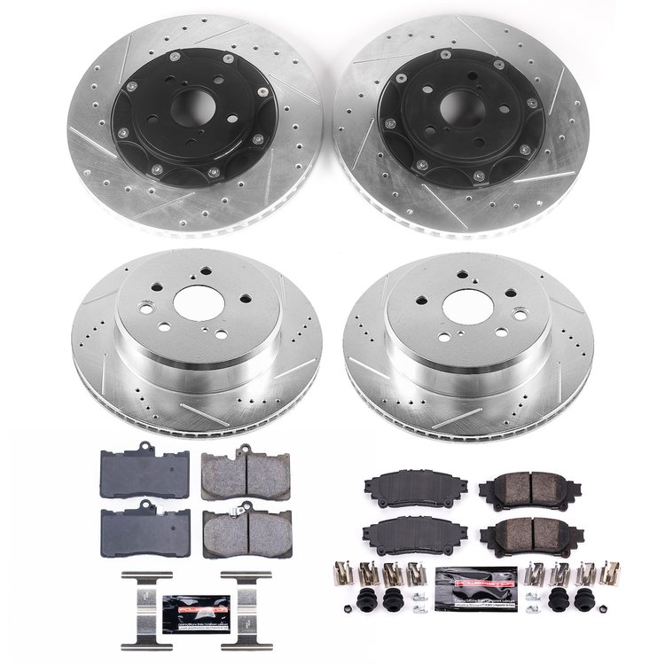 High Performance Brake Pads & Rotor Kit