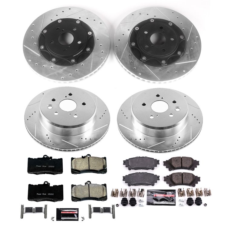 High Performance Brake Pads & Rotor Kit