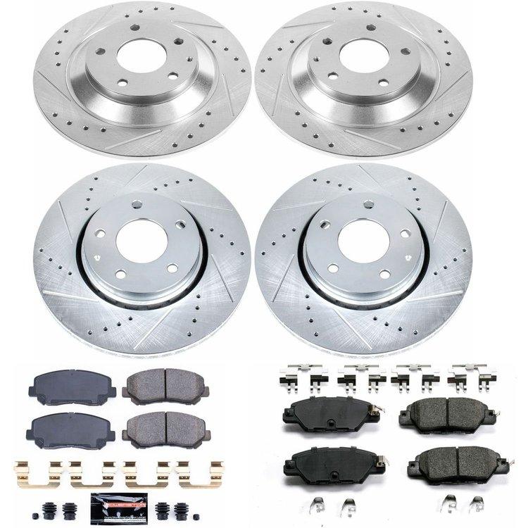 High Performance Brake Pads & Rotor Kit