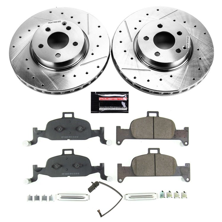 Z23 Evolution Sport Front Brake Upgrade Kit Fits Select Audi A4, A5, A6 Models