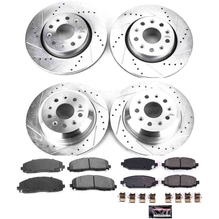 High Performance Brake Pads & Rotor Kit