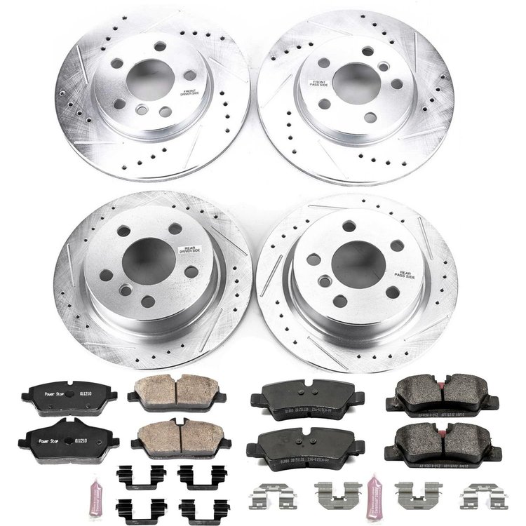 High Performance Brake Pads & Rotor Kit