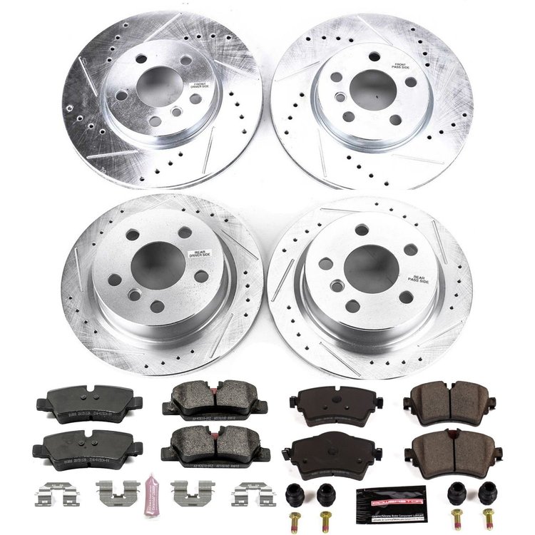 High Performance Brake Pads & Rotor Kit