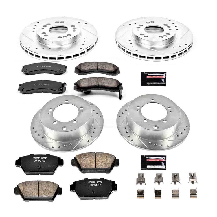 High Performance Brake Pads & Rotor Kit