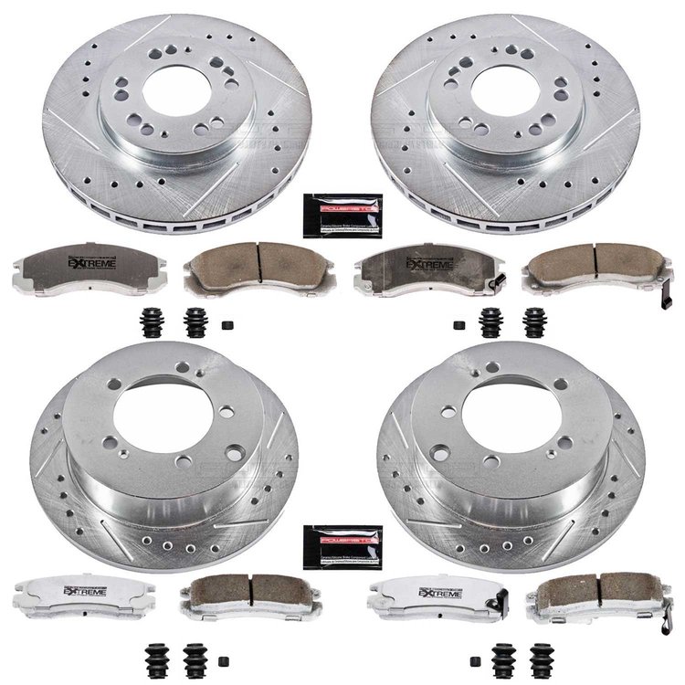 Z26 Brake Pads & Rotor Kit for Street