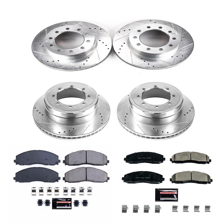 High Performance Brake Pads & Rotor Kit
