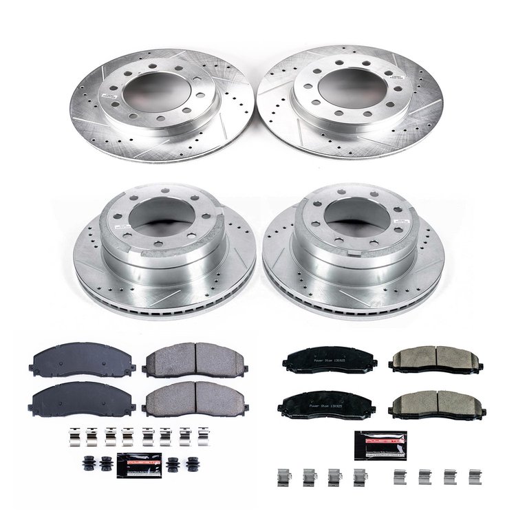 High Performance Brake Pads & Rotor Kit