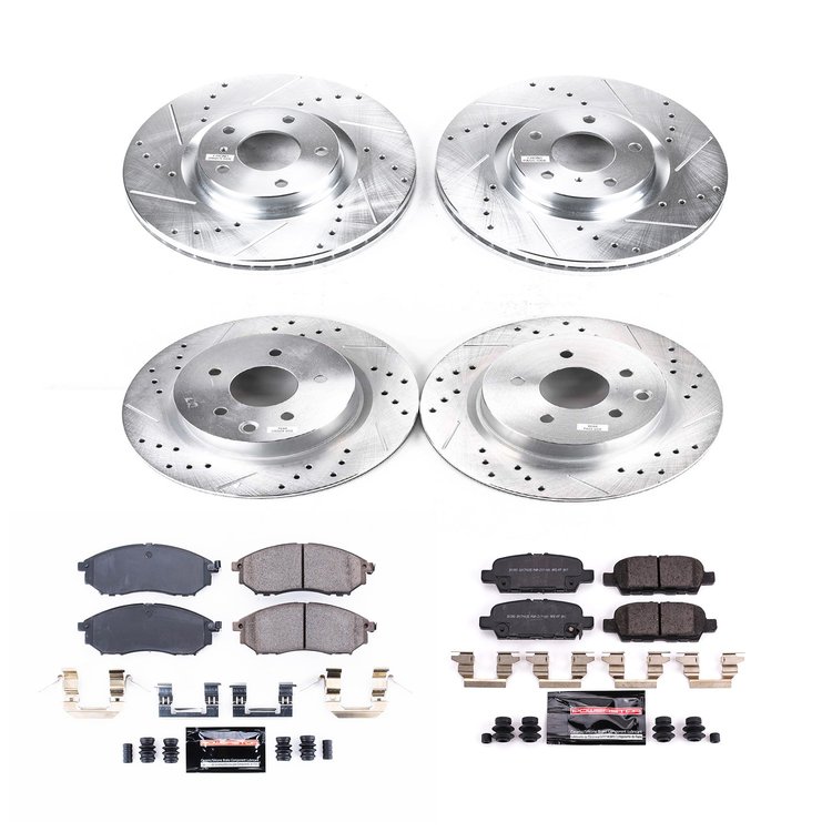 High Performance Brake Pads & Rotor Kit