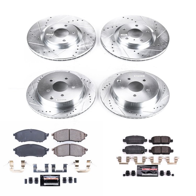 High Performance Brake Pads & Rotor Kit