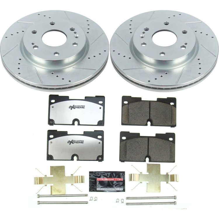 Z36 Truck and Tow Front Brake Pads & Rotor Kit Fits Select GM Escalade, Silverado, Sierra 1500 Trucks, Tahoe, Yukon