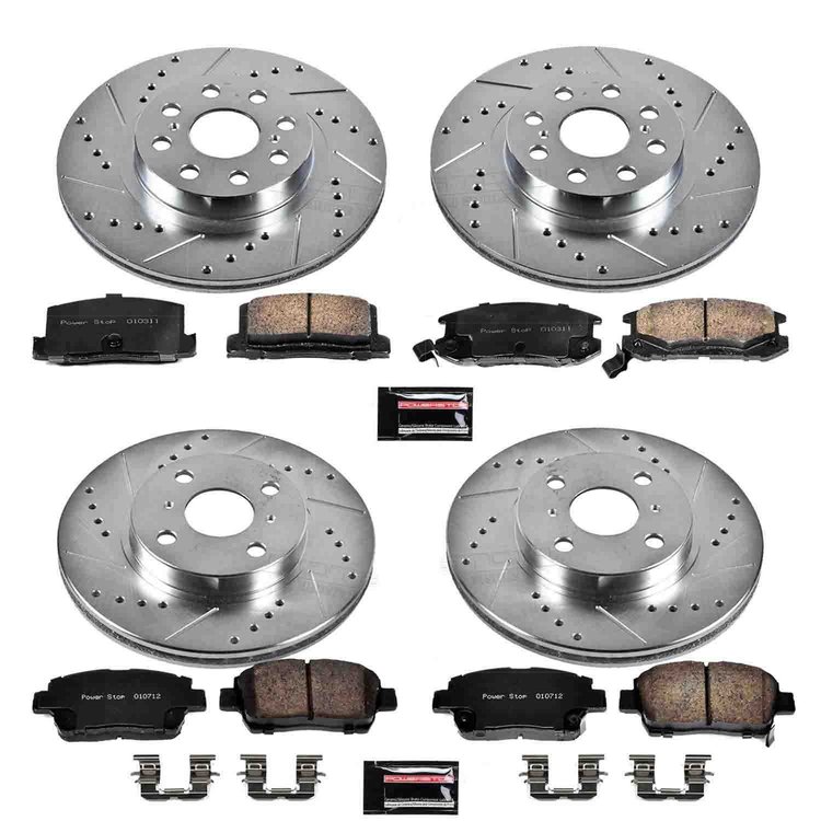 High Performance Brake Pads & Rotor Kit