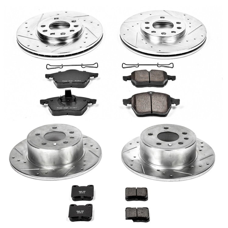 High Performance Brake Pads & Rotor Kit