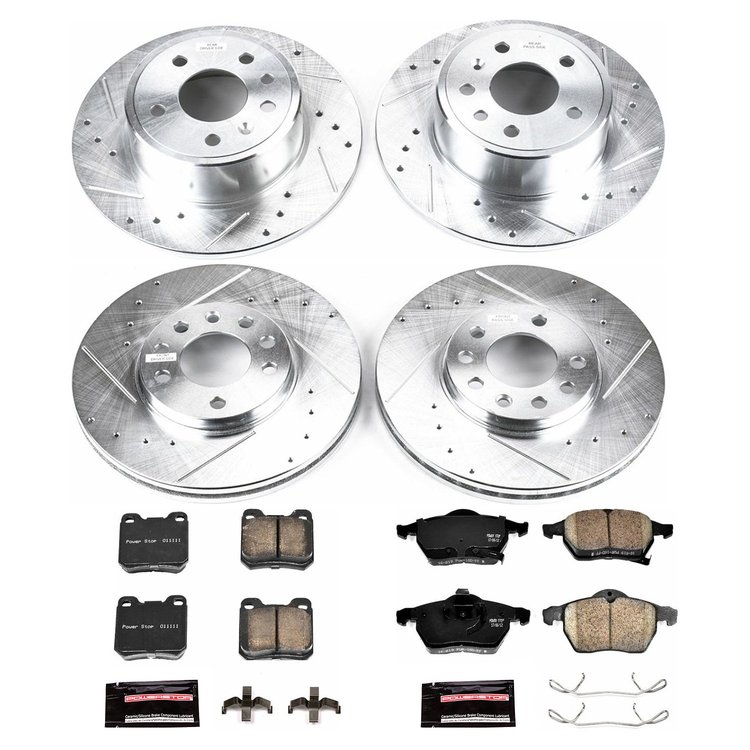 High Performance Brake Pads & Rotor Kit